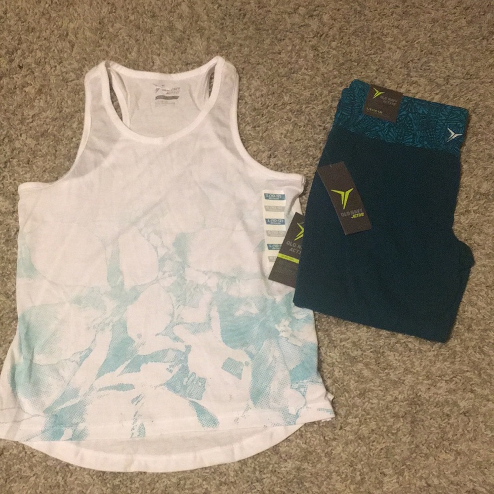 Girls Old Navy Active Set